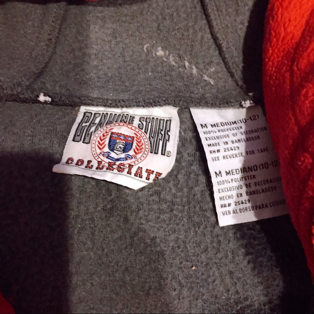 Ohio State Hoodie quarter zip sweatshirt pockets - Picture 6 of 7